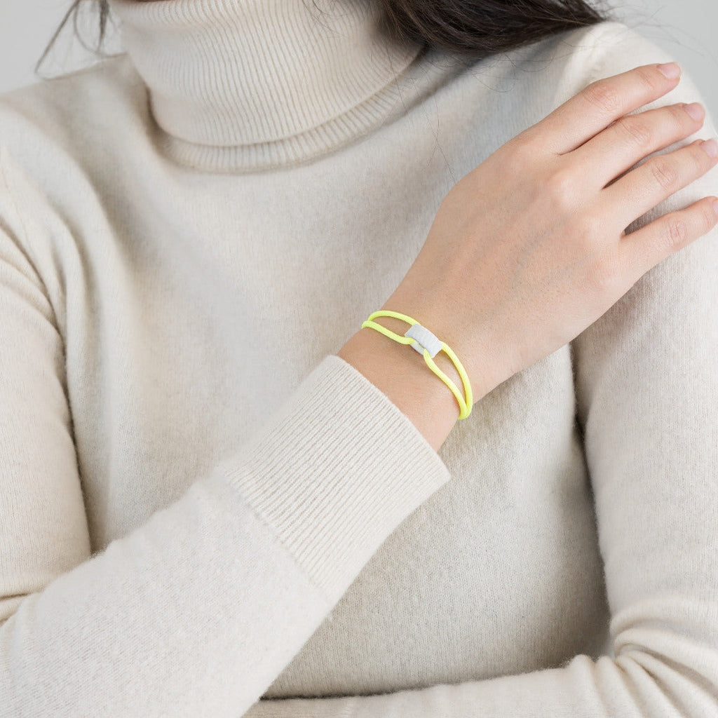 Snow Regent Cord Bracelet