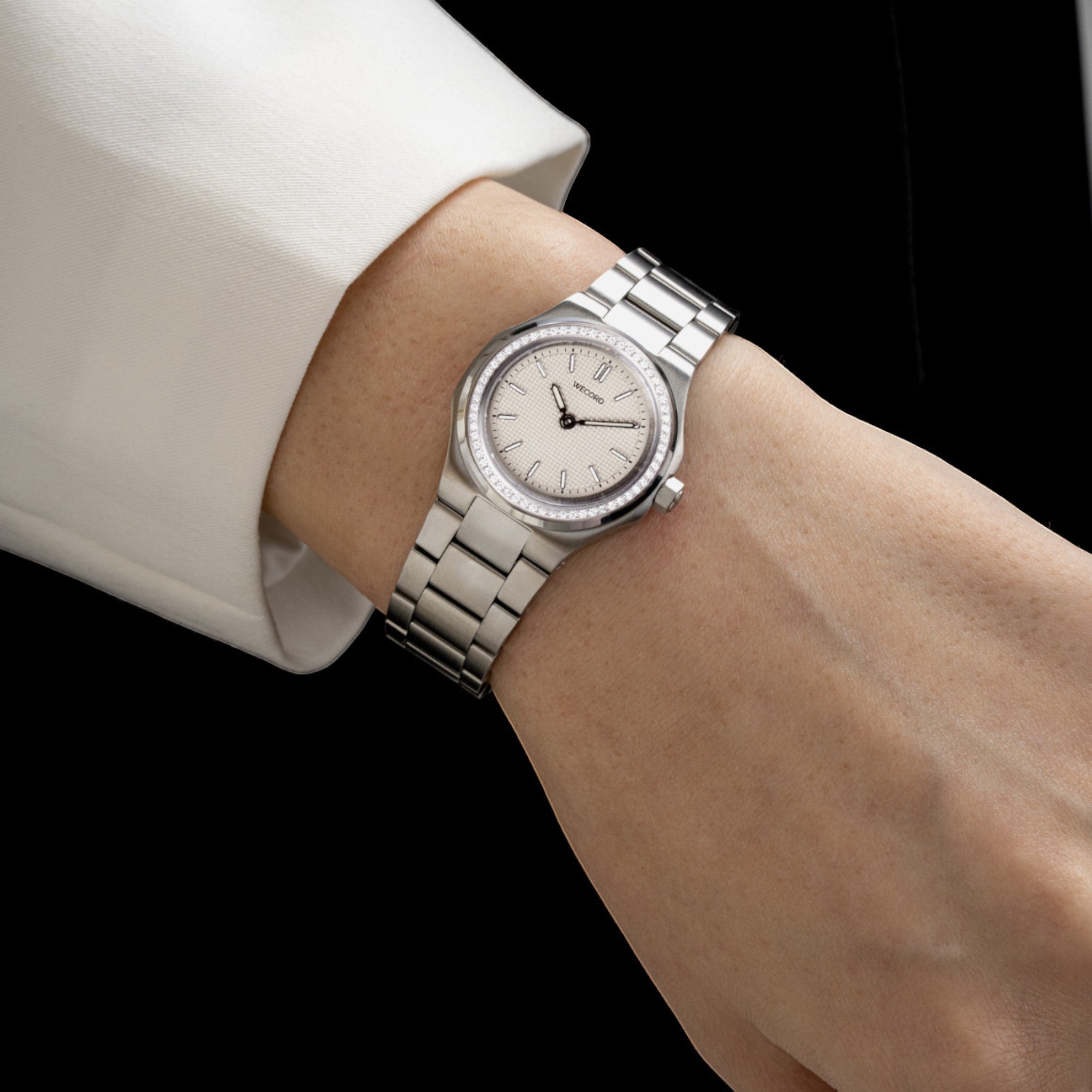 Oliver Watch - Small  Model With Diamonds