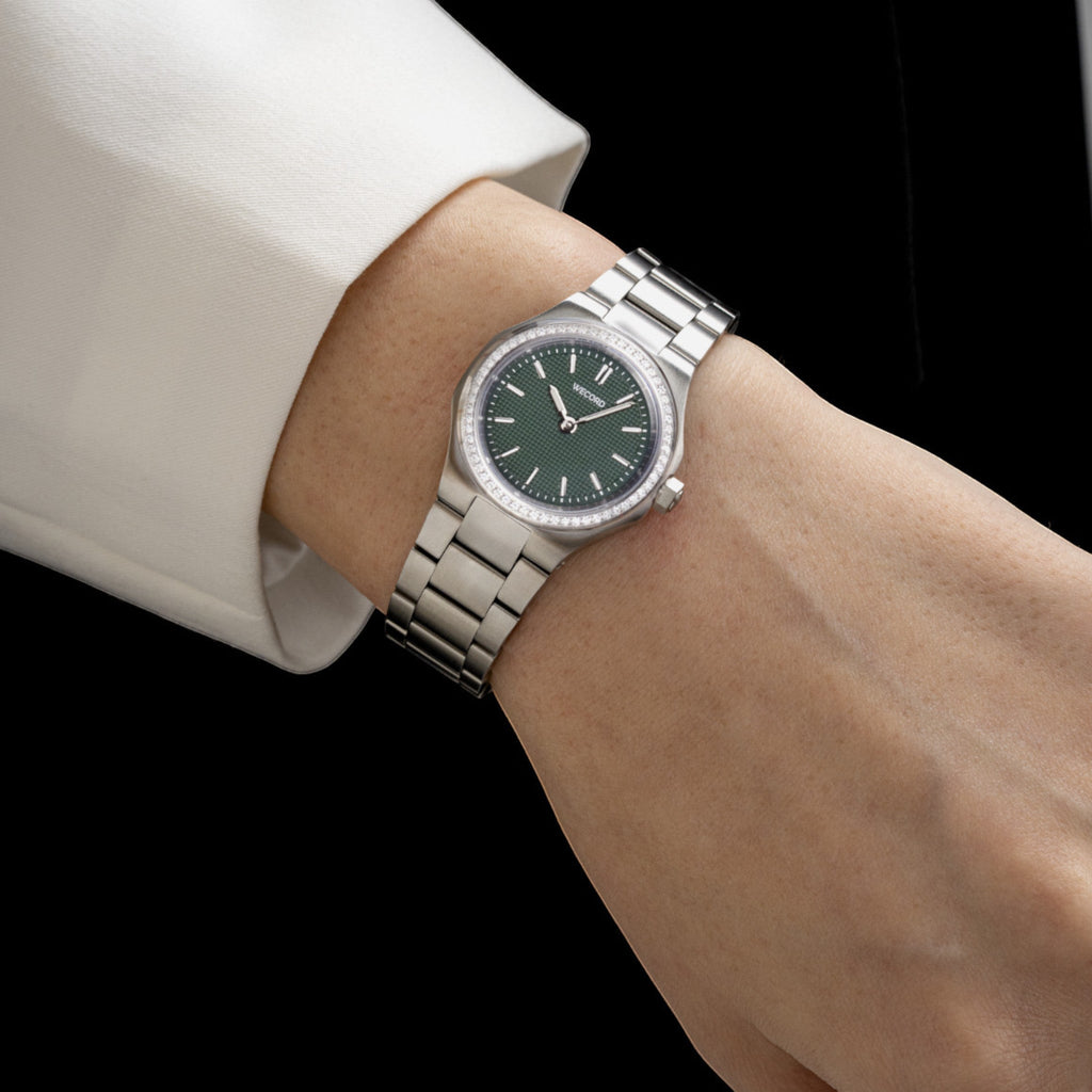 Oliver Watch - Small  Model With Diamonds