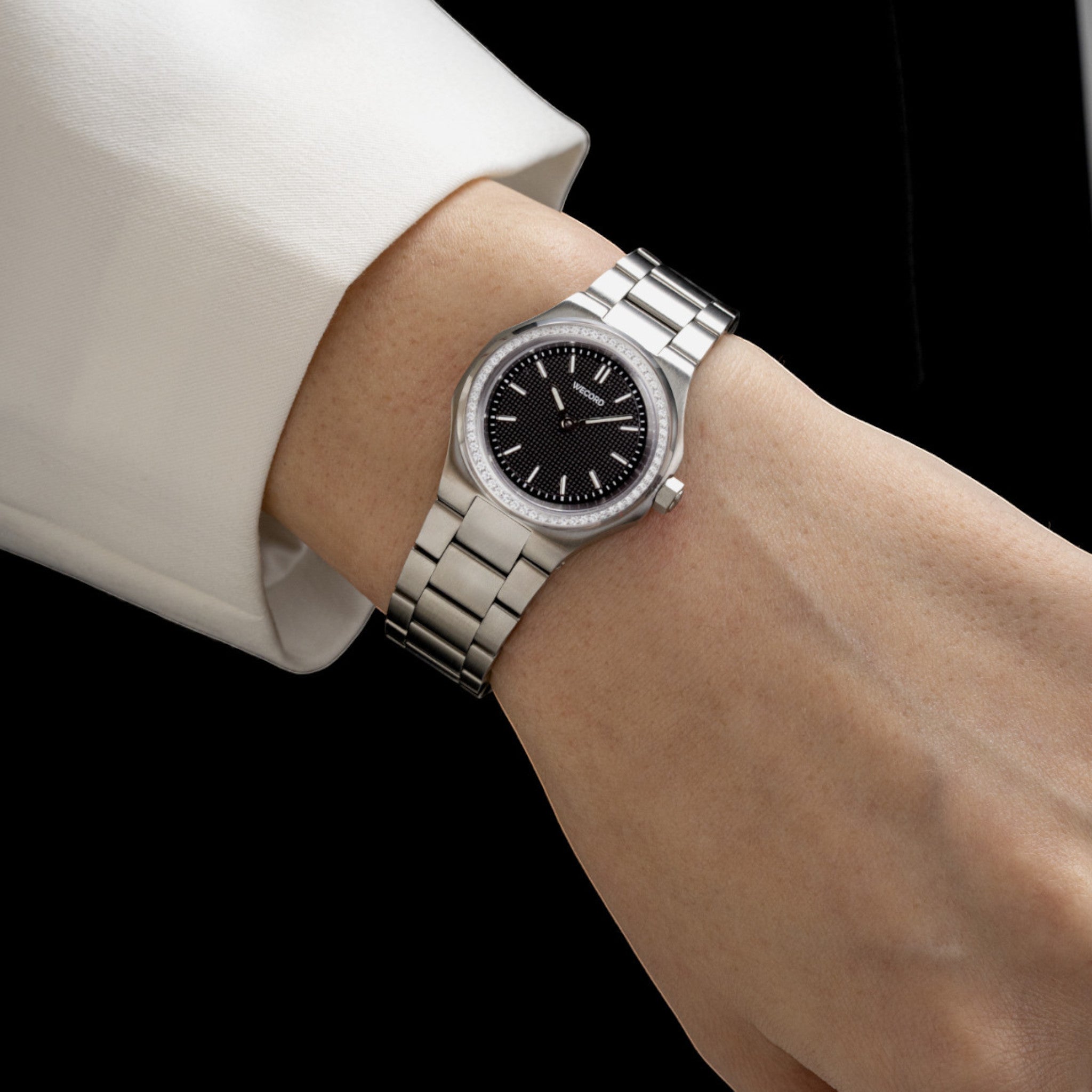 Oliver Watch - Small  Model With Diamonds