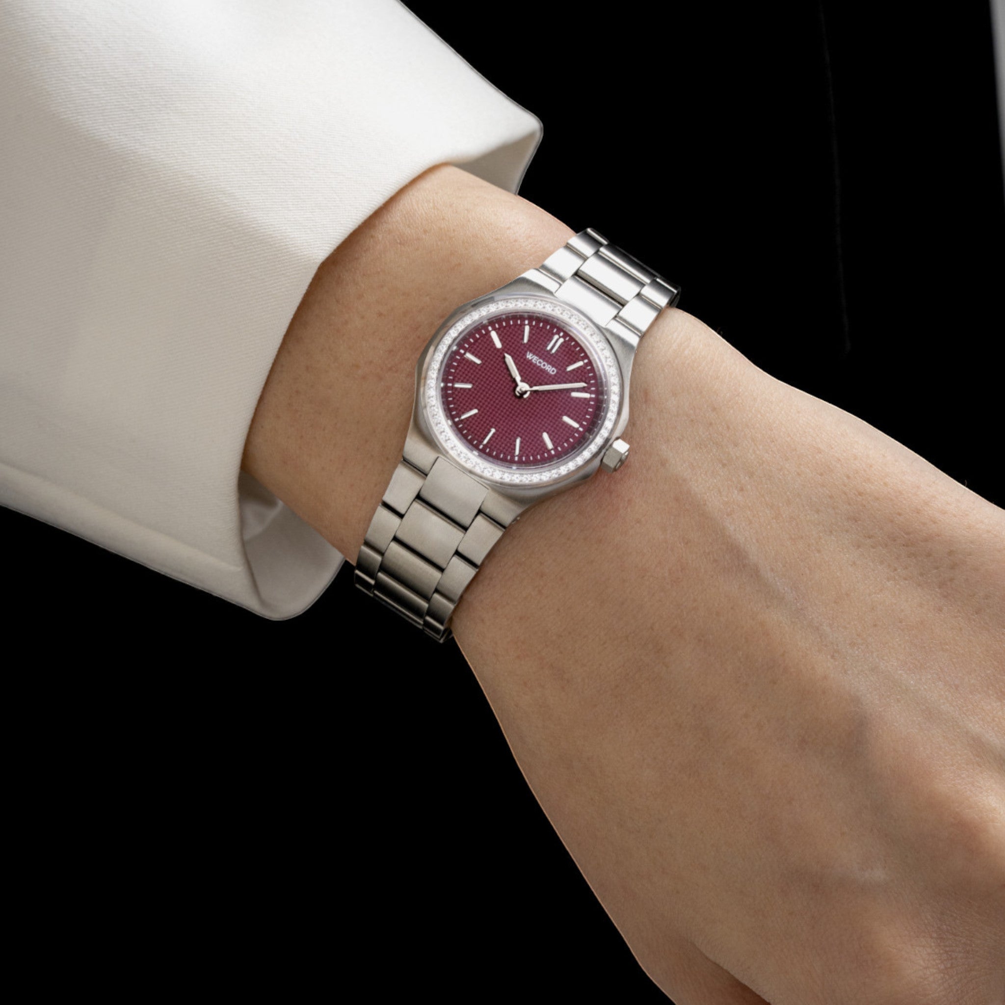 Oliver Watch - Small  Model With Diamonds