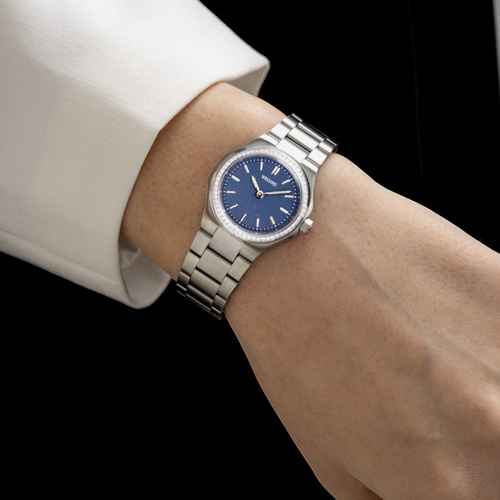 Oliver Watch - Small  Model With Diamonds