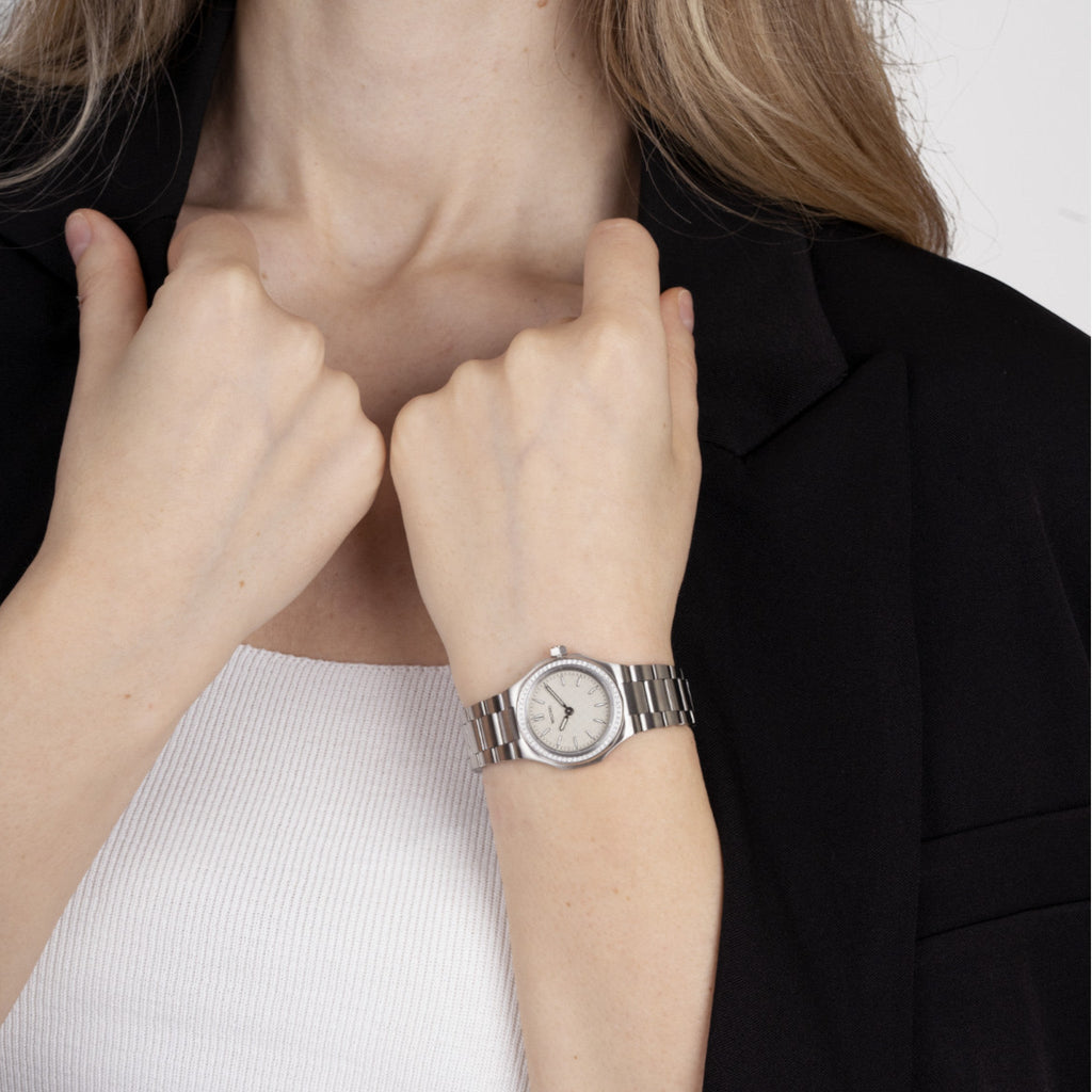 Oliver Watch - Small  Model With Diamonds