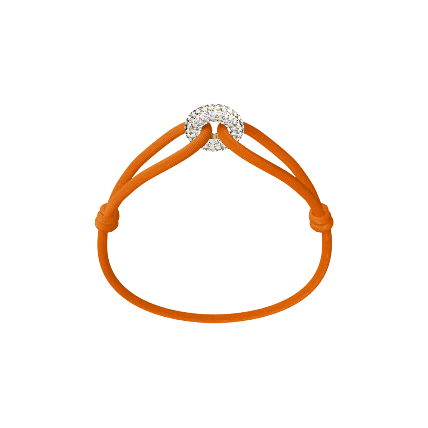 Golden Soho Pavé Cord Bracelet