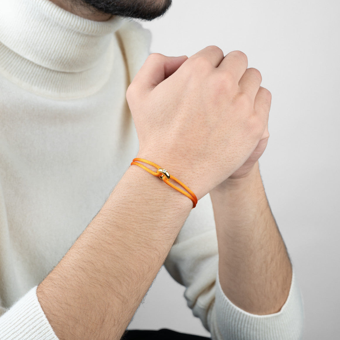 Golden Soho Diamond Cord Bracelet