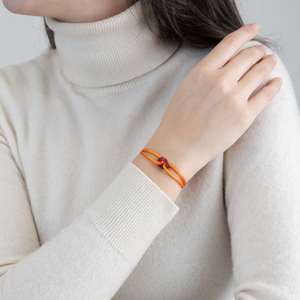 Red Soho Cord Bracelet