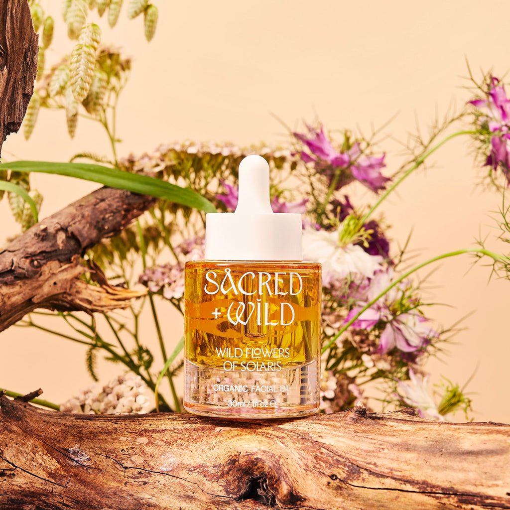 Organic Facial Oil with Prickly Pear + Bakuchiol