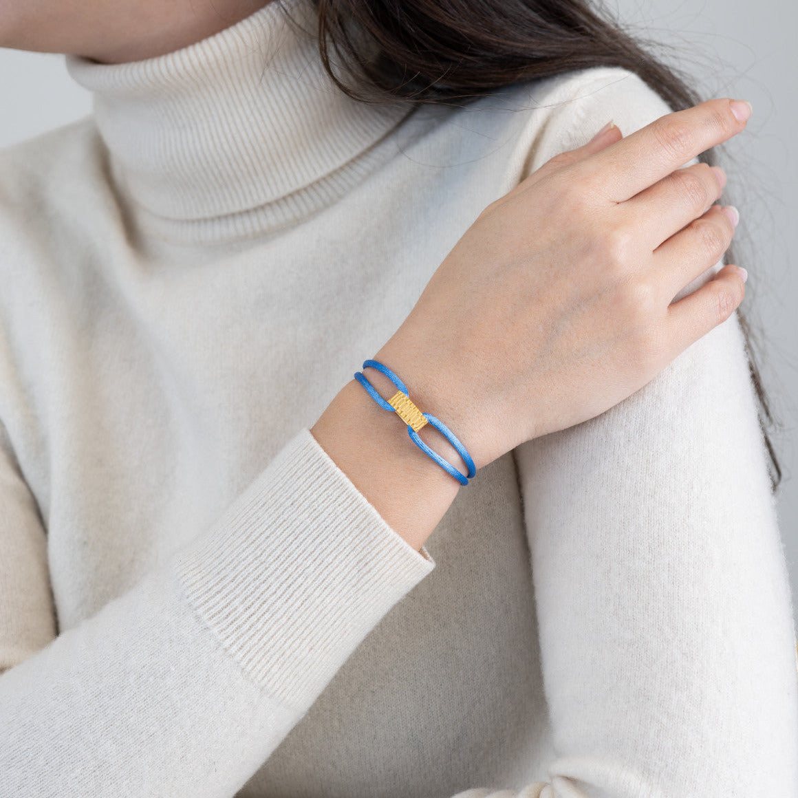 Golden Regent Cord Bracelet