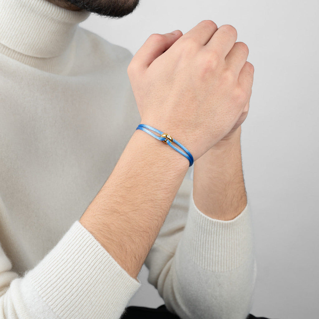 Golden Soho Diamond Cord Bracelet