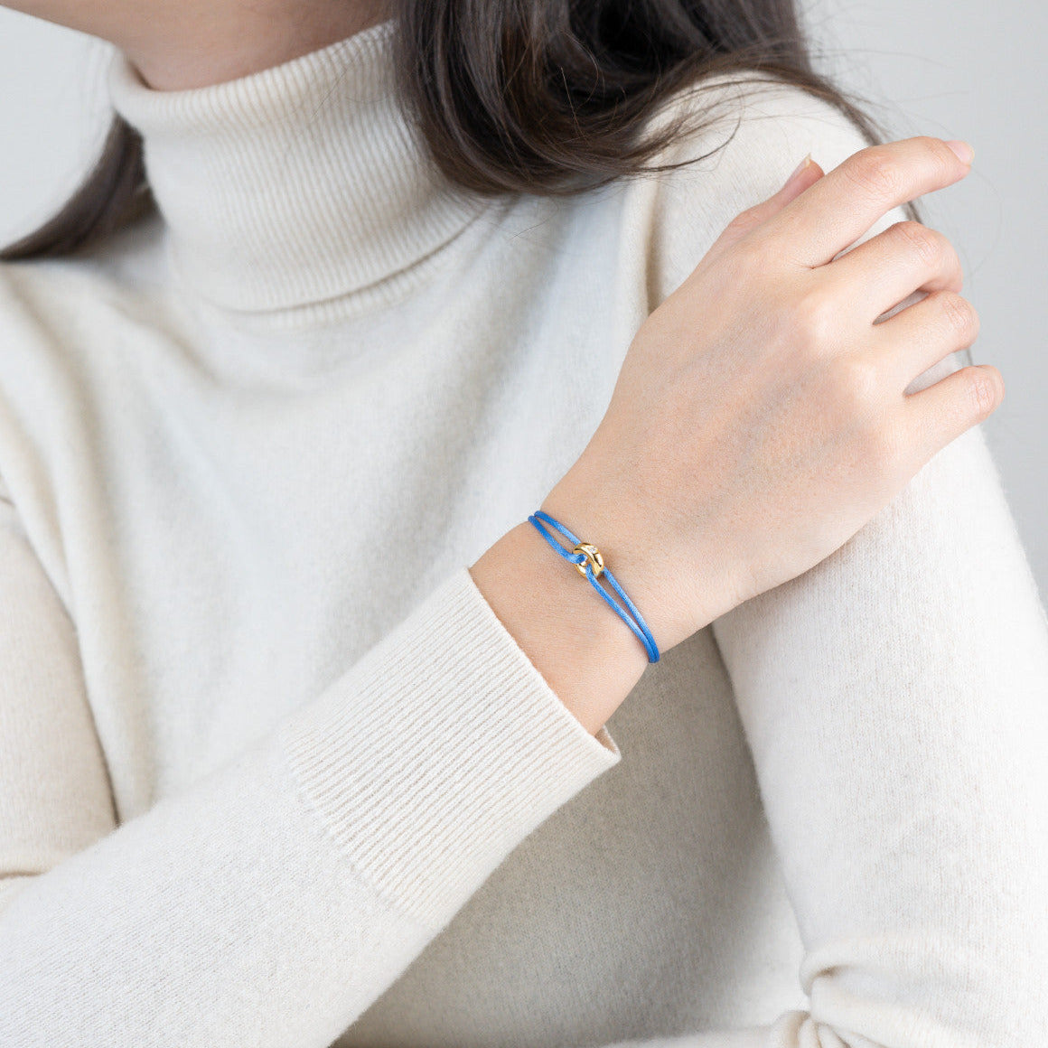 Mini Golden Soho Diamond Cord Bracelet