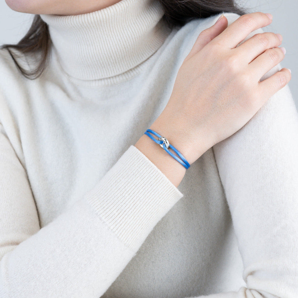 Silver Soho Cord Bracelet