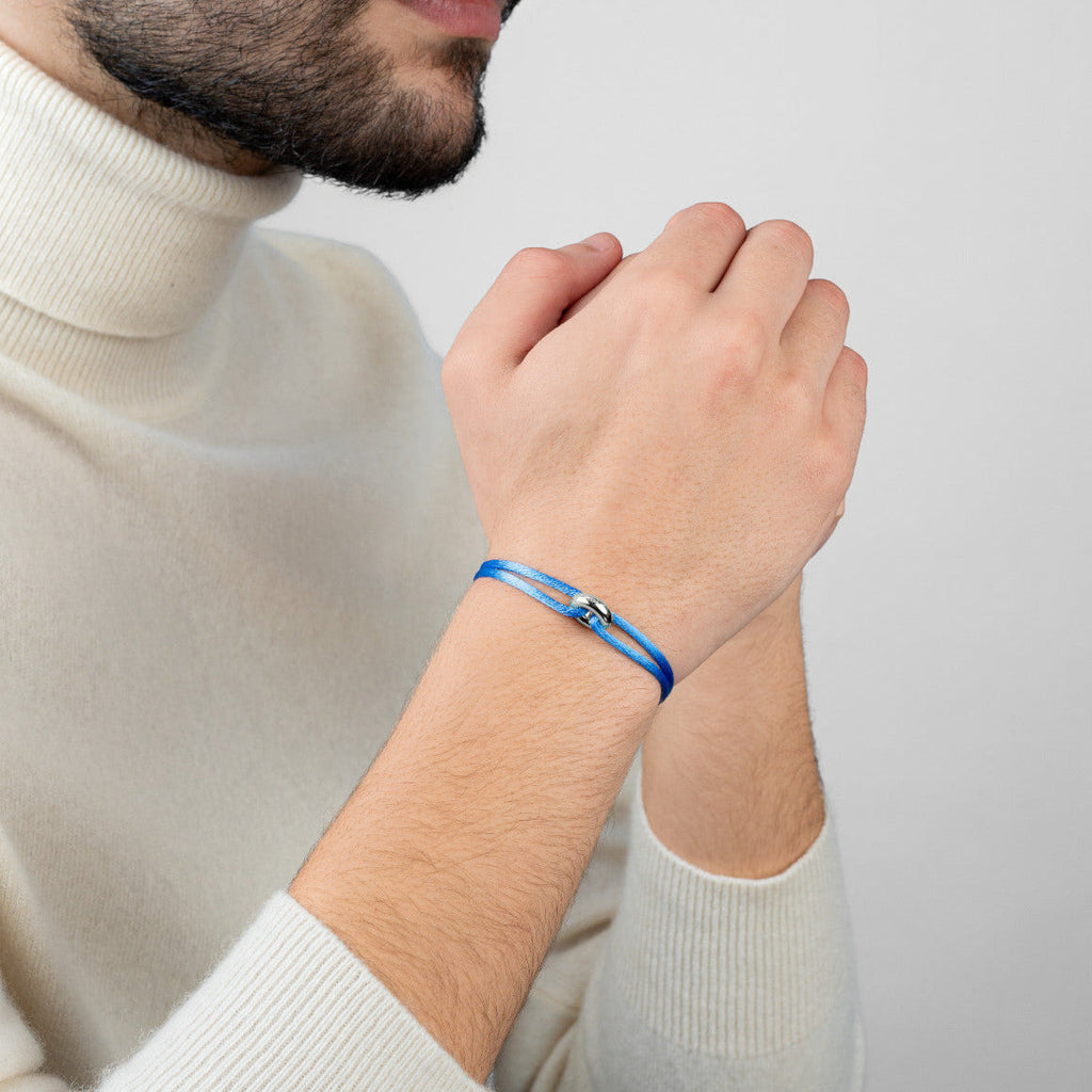 Silver Soho Cord Bracelet