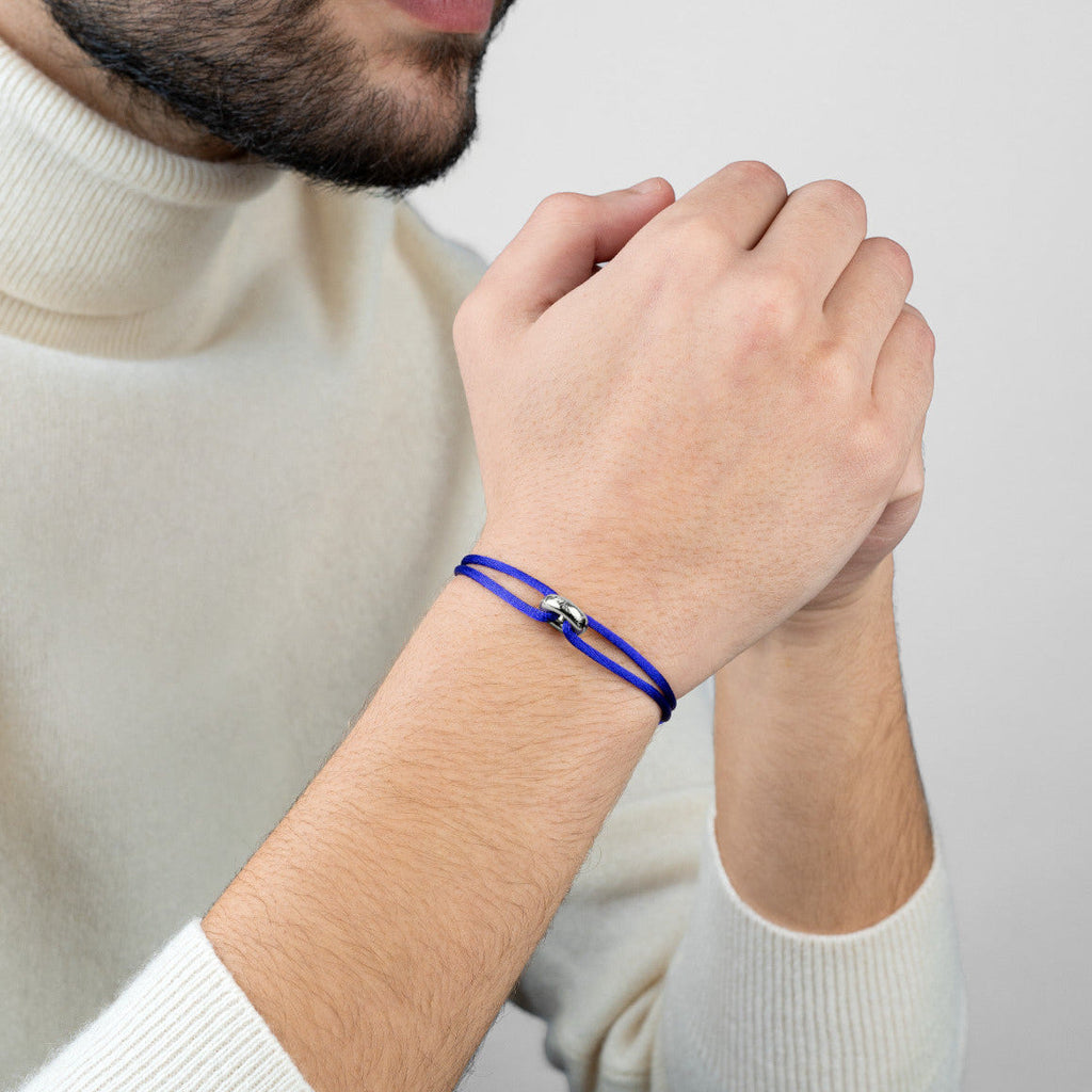 Silver Soho Cord Bracelet