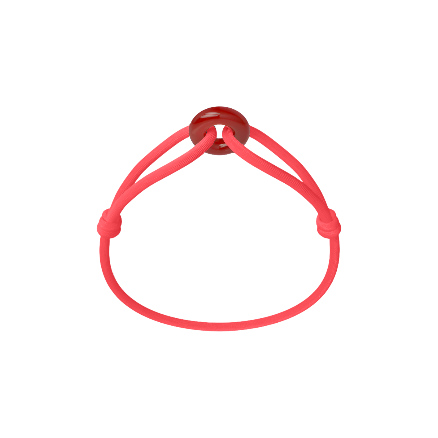 Red Soho Cord Bracelet