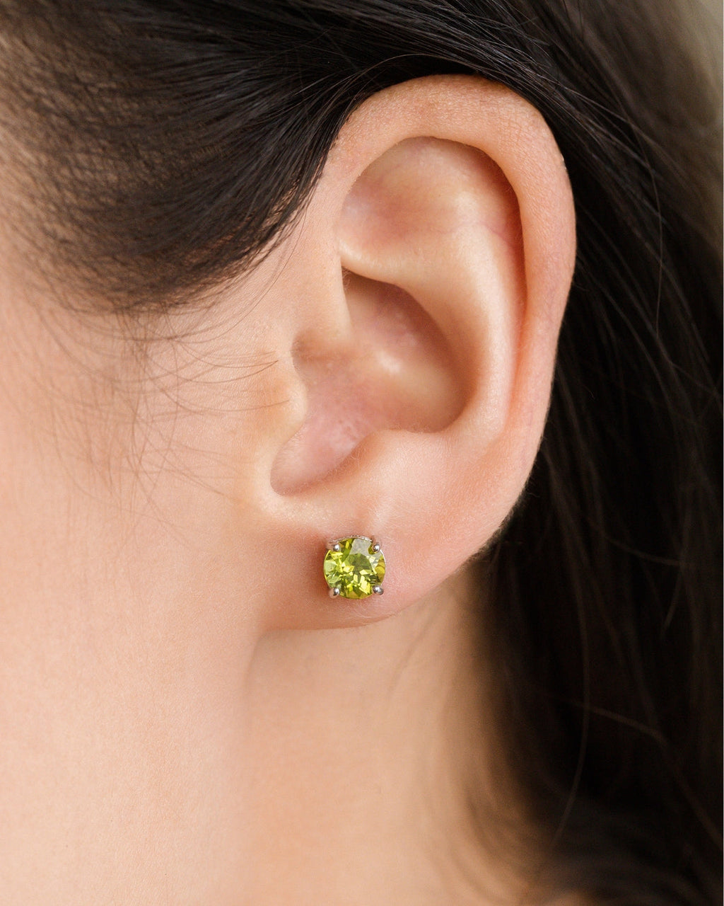 Peridot Everyday Jewellery Gift Set in Sterling Silver