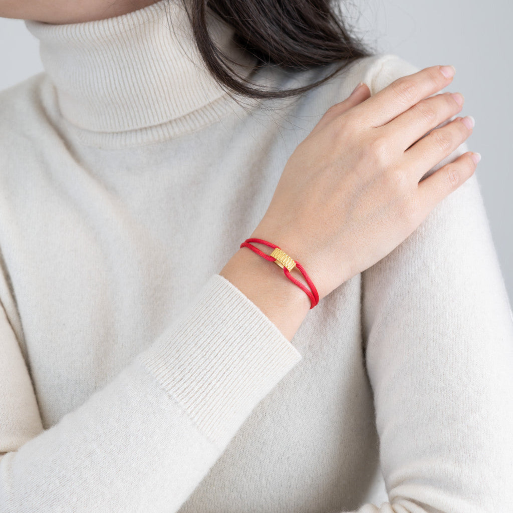 Golden Regent Cord Bracelet