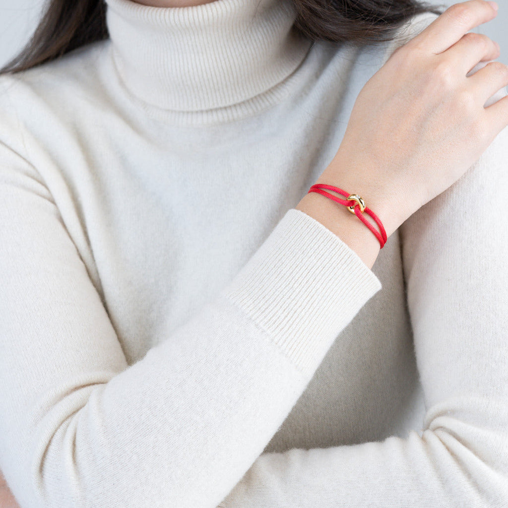 Golden Soho Diamond Cord Bracelet