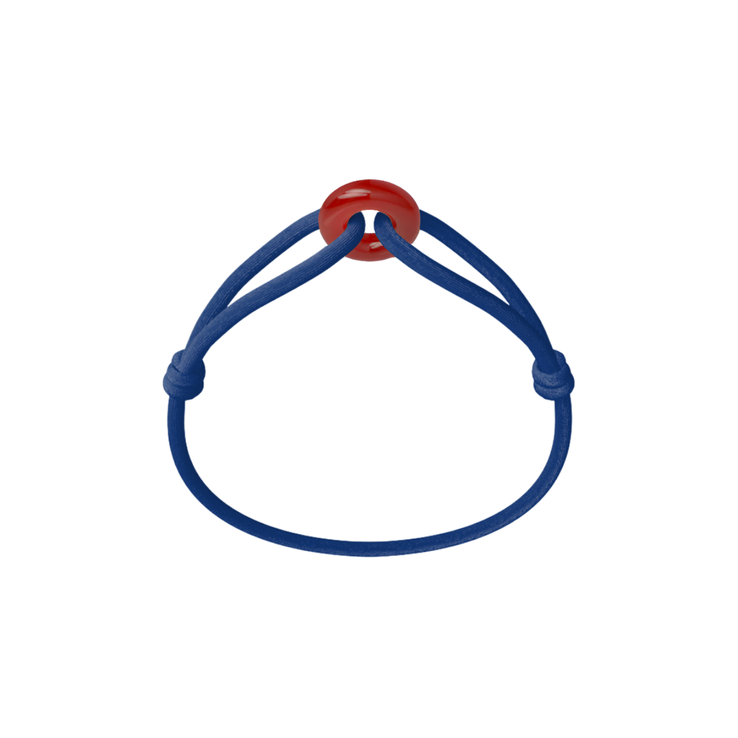 Red Soho Cord Bracelet