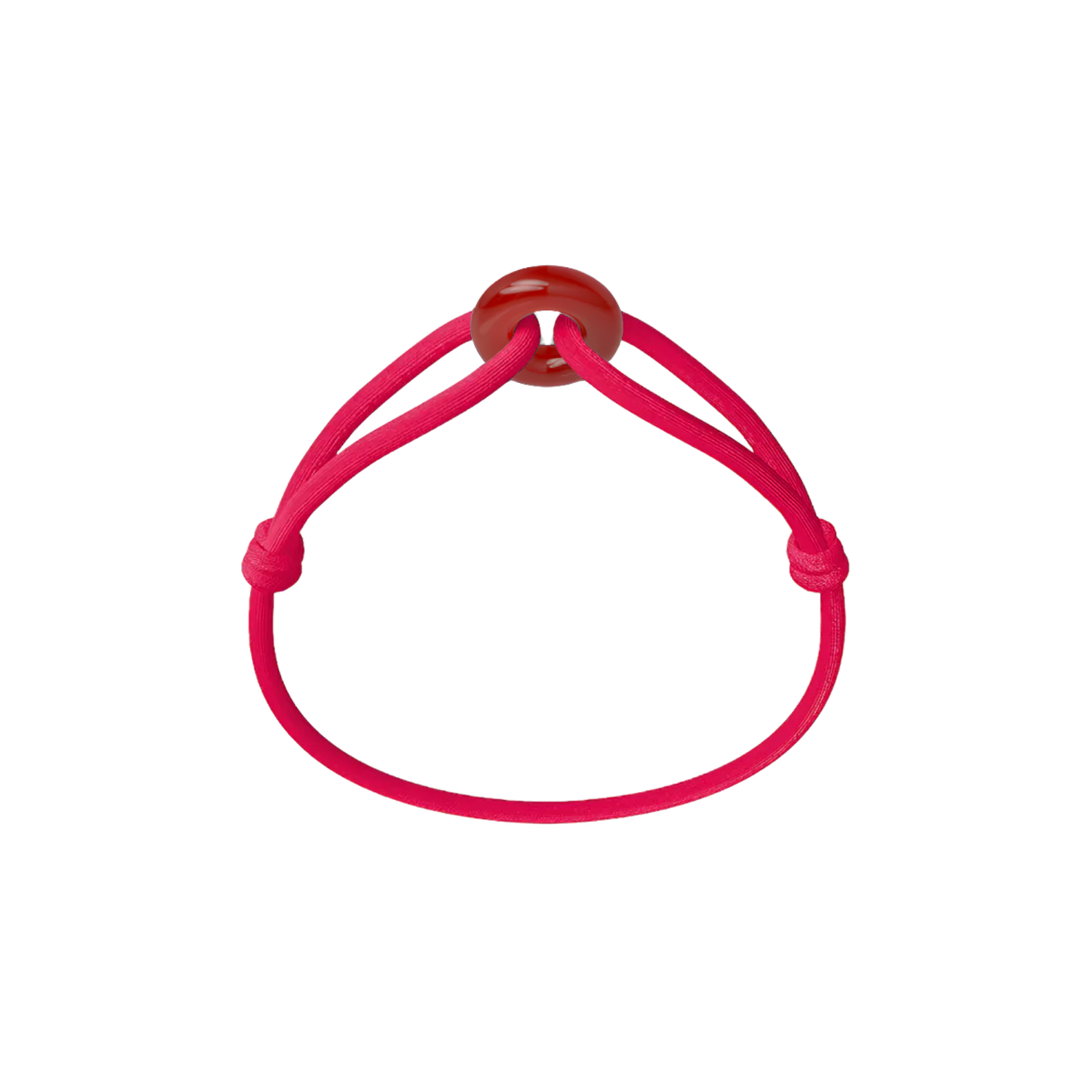 Red Soho Cord Bracelet