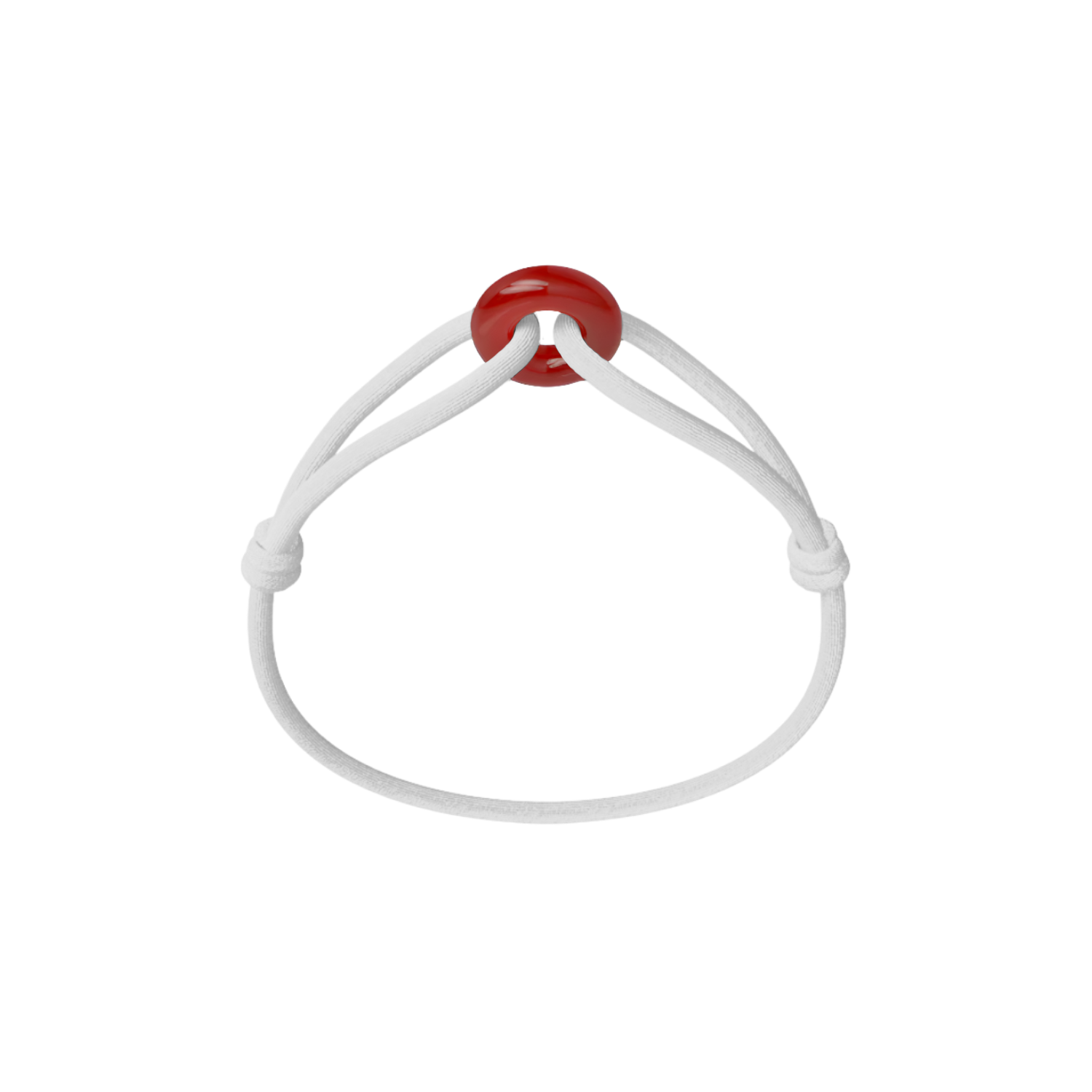 Red Soho Cord Bracelet