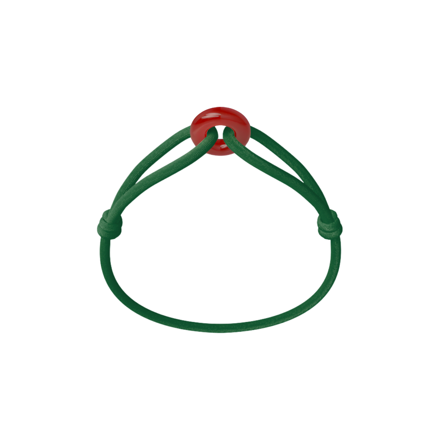 Red Soho Cord Bracelet