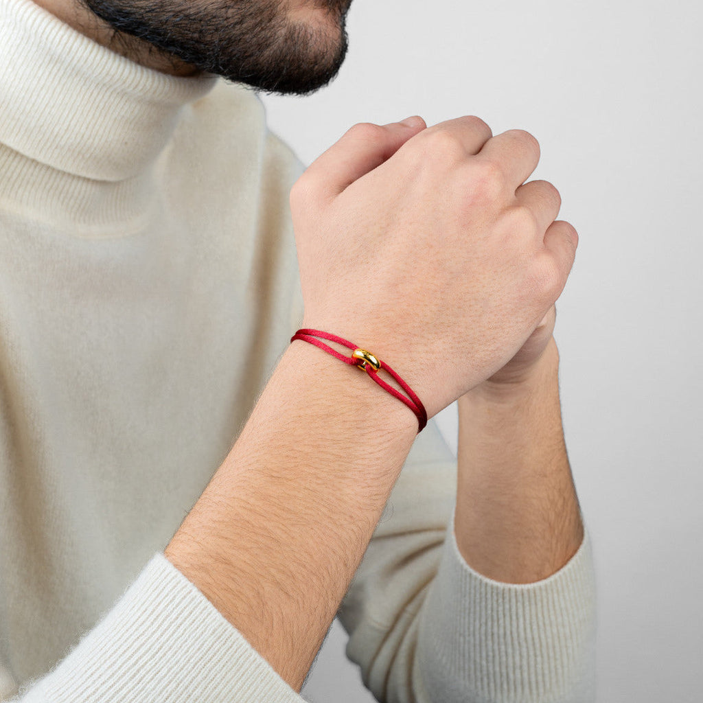 Golden Soho Cord Bracelet