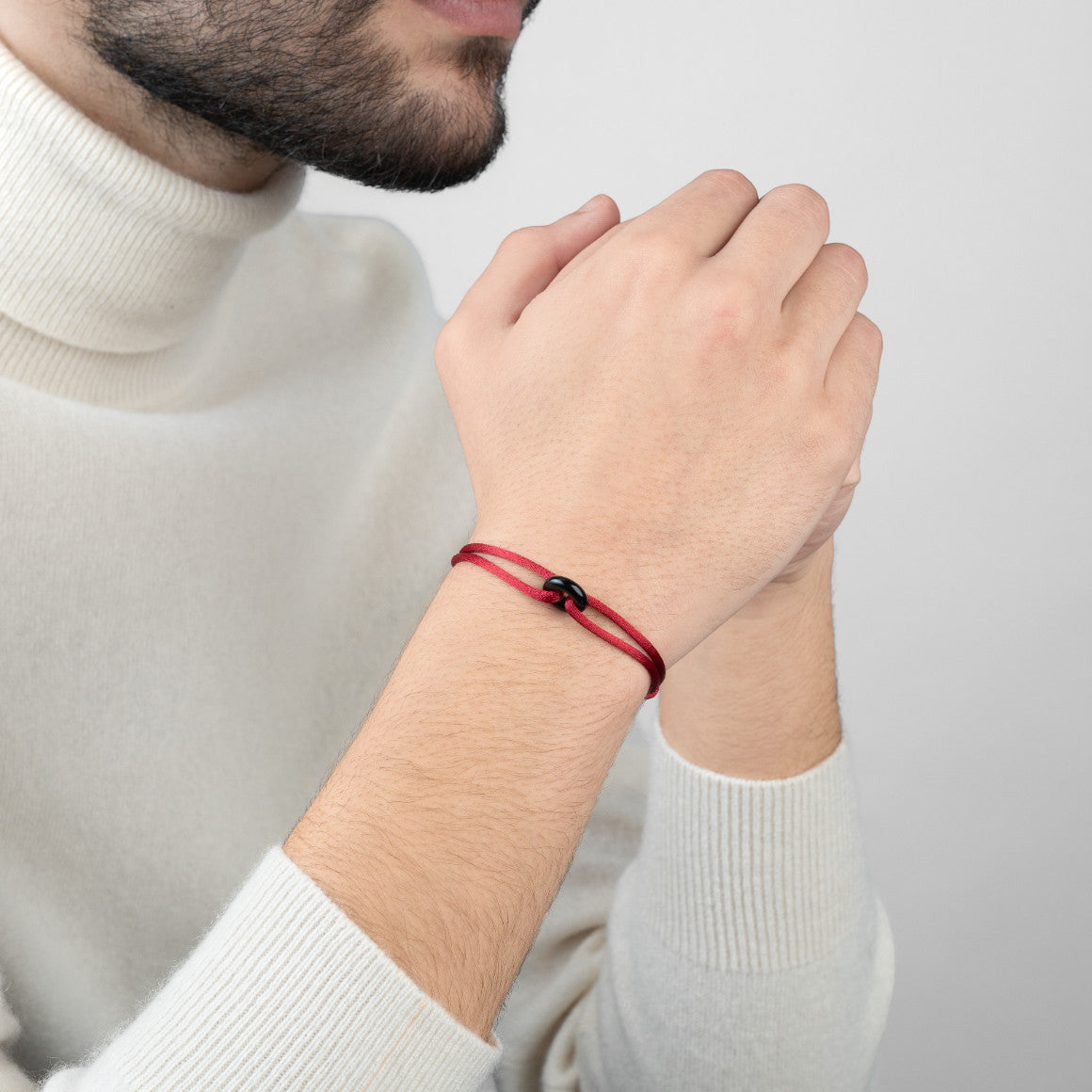 Black Soho Cord Bracelet