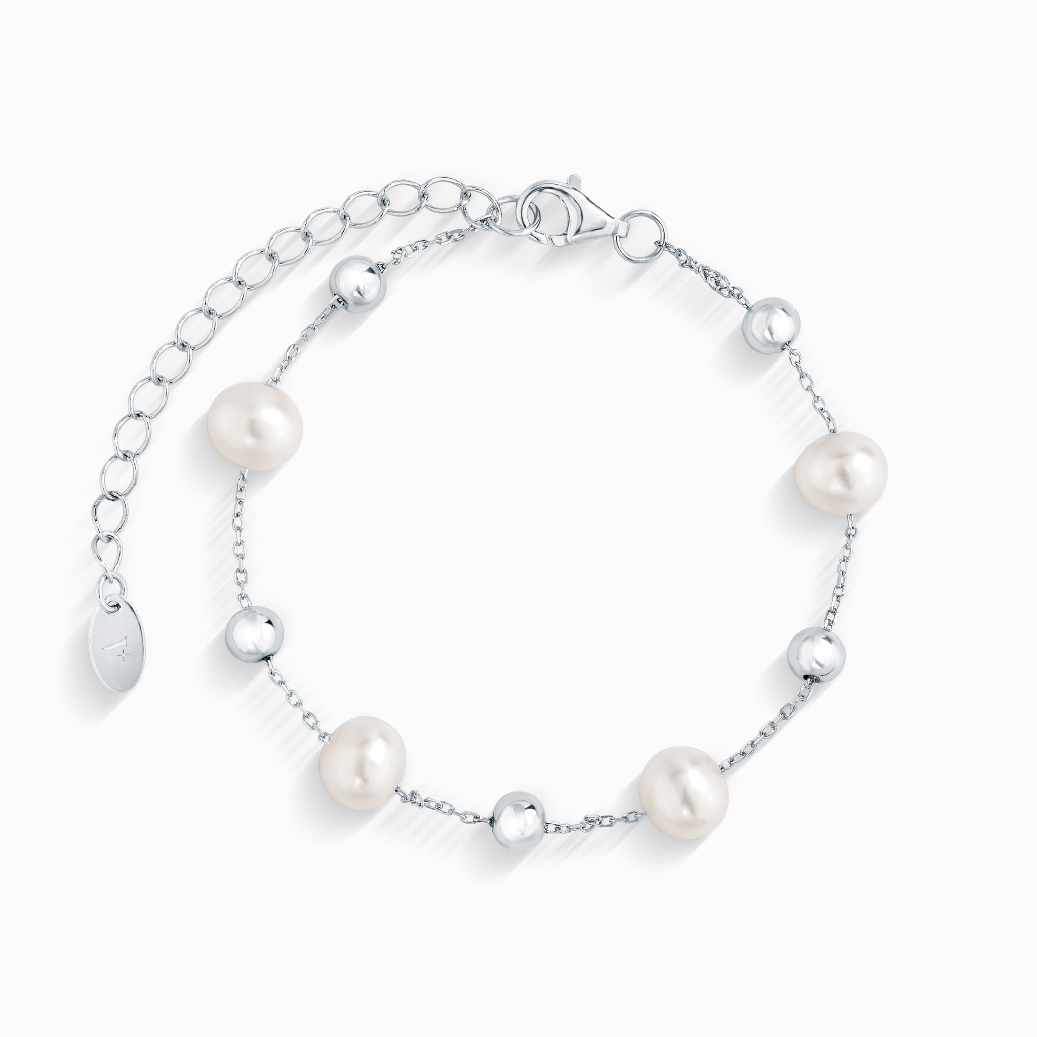 Pearl Bracelet in Sterling Silver