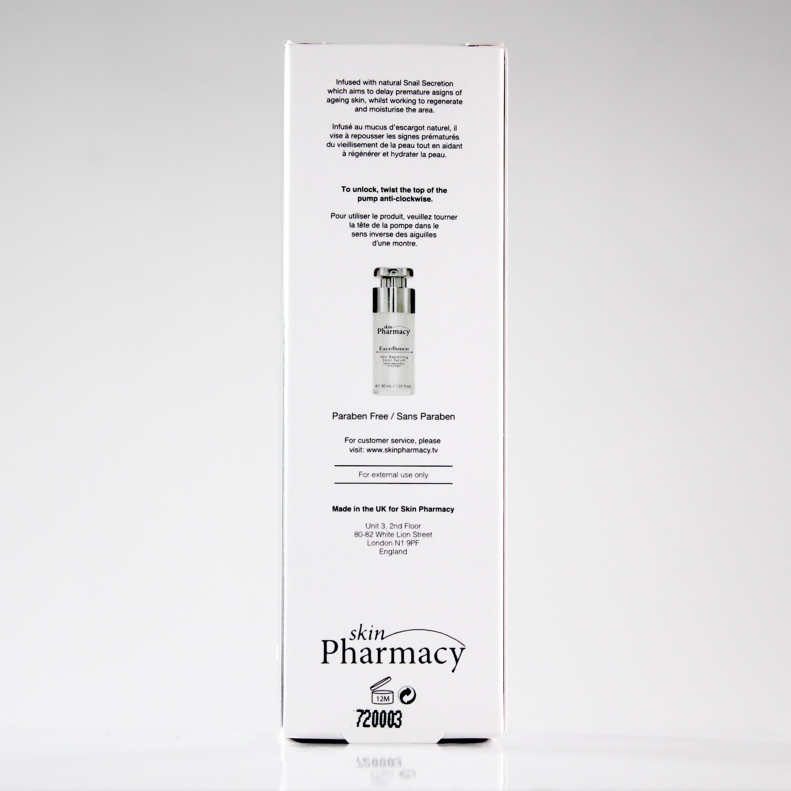 Excellence Skin Repairing Snail Serum 30ml