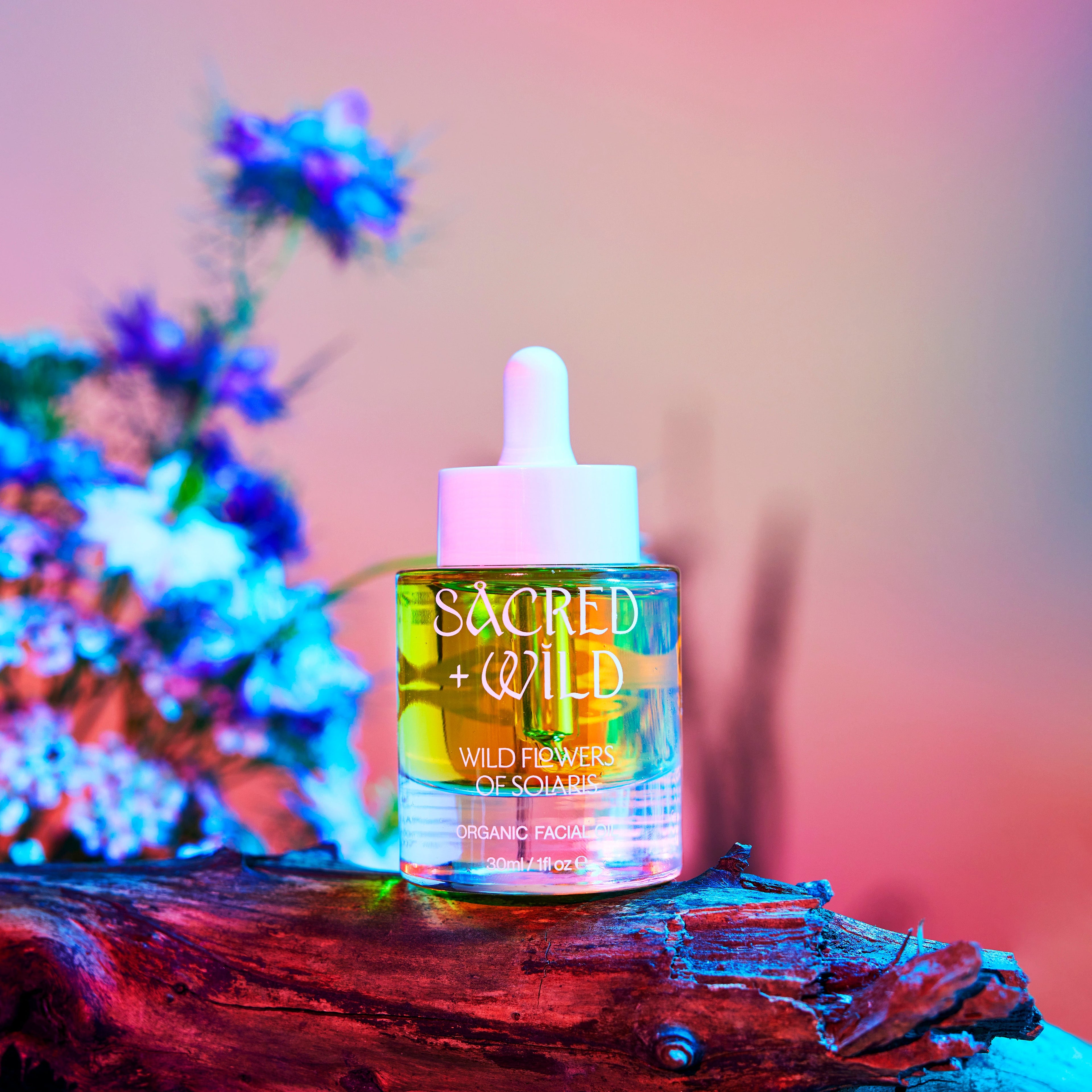 Organic Facial Oil with Prickly Pear + Bakuchiol