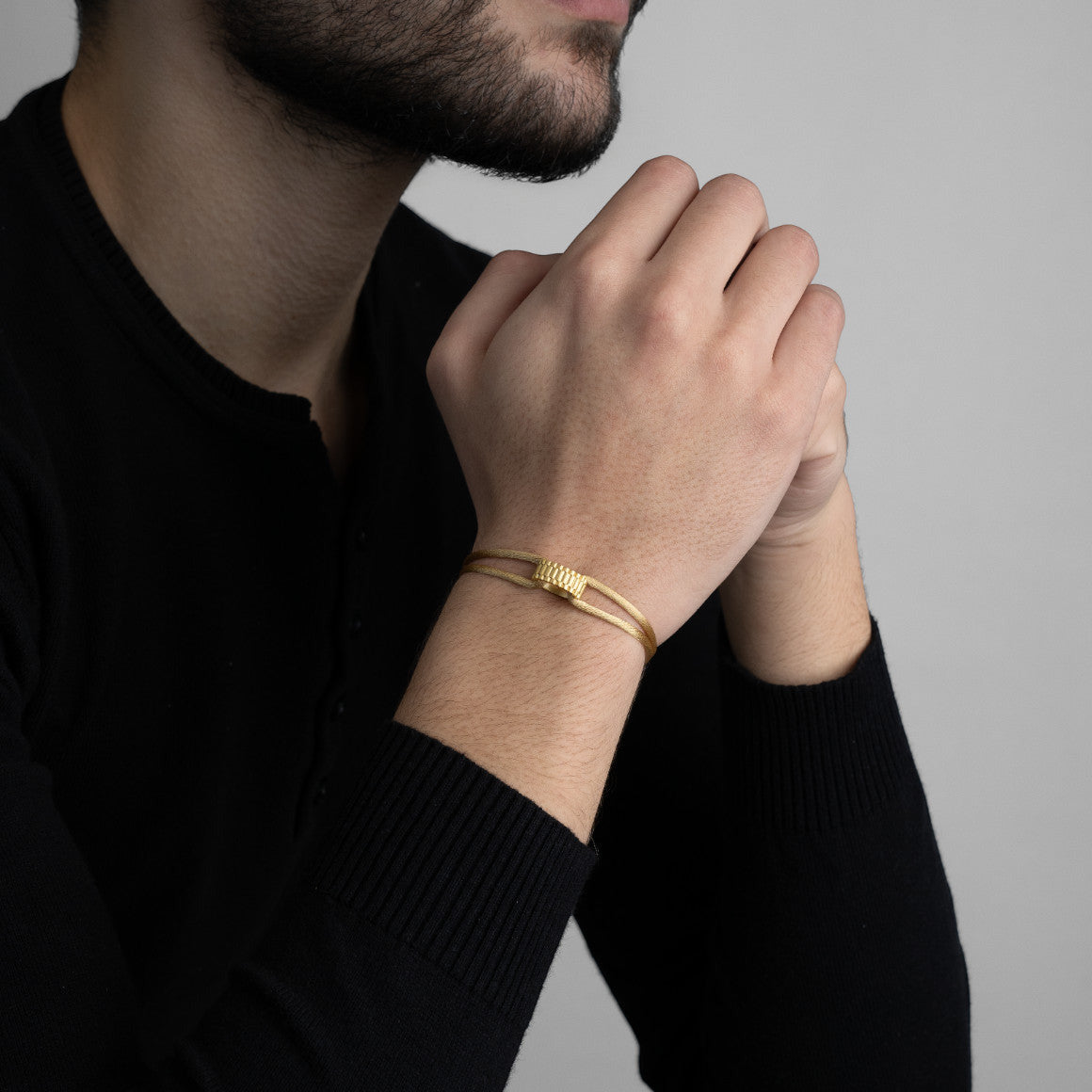 Golden Regent Cord Bracelet