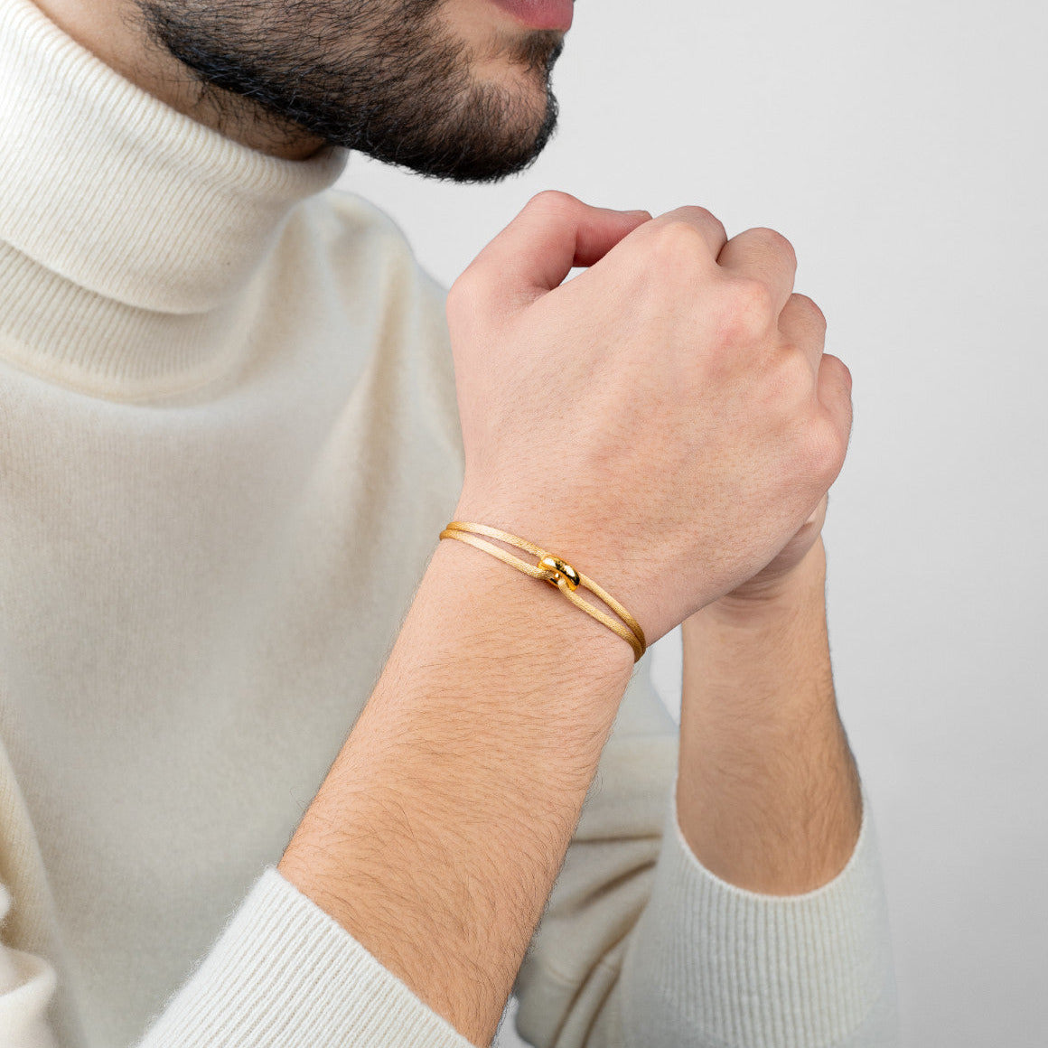 Golden Soho Cord Bracelet