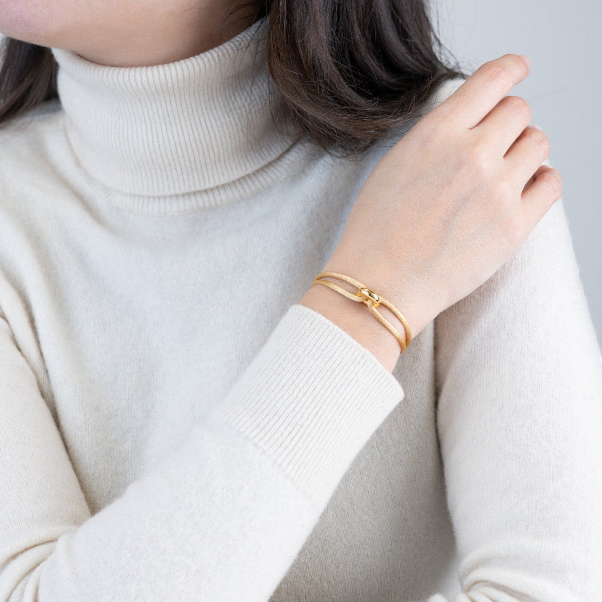 Golden Soho Cord Bracelet