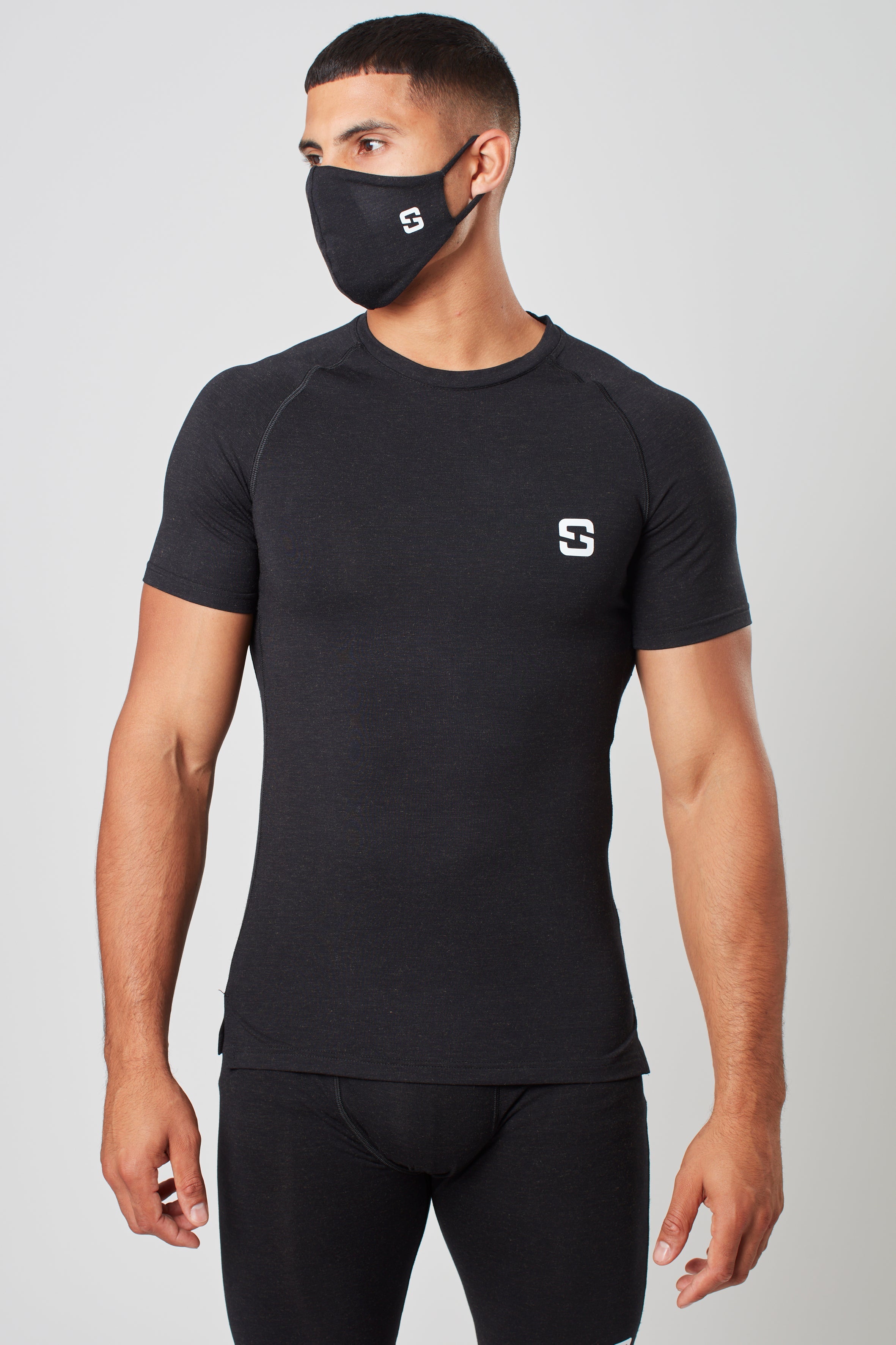 Mask - Marl Black