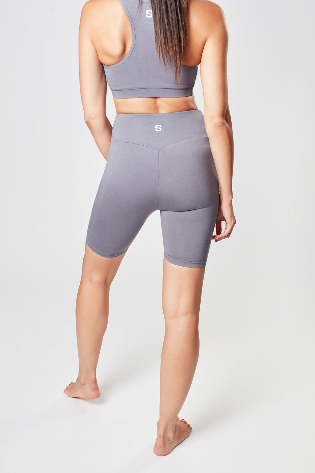 Biker Shorts - Pearl Grey