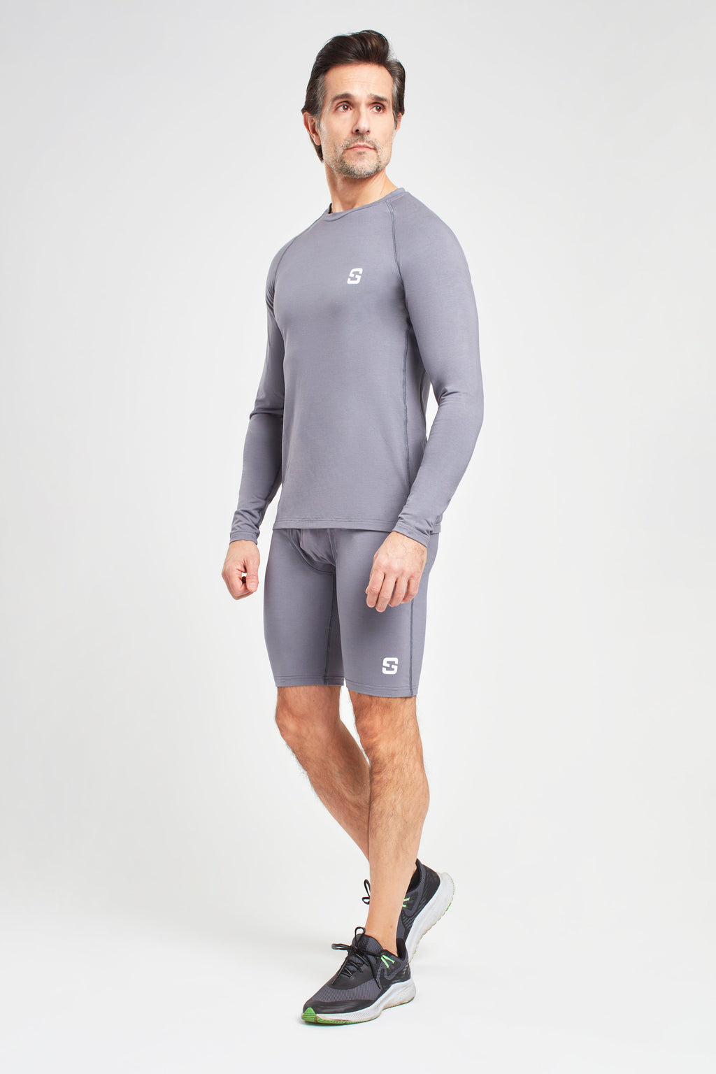 Long Sleeve Top - Pearl Grey