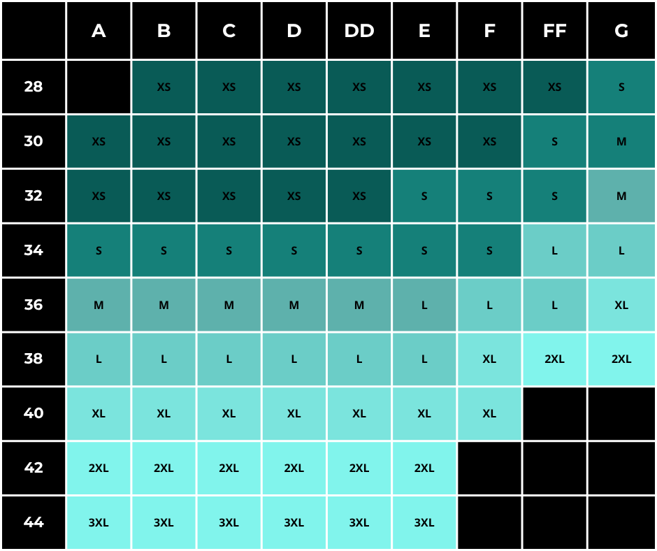 Maternity & Nursing Sports Bra | B–G Cup | Black