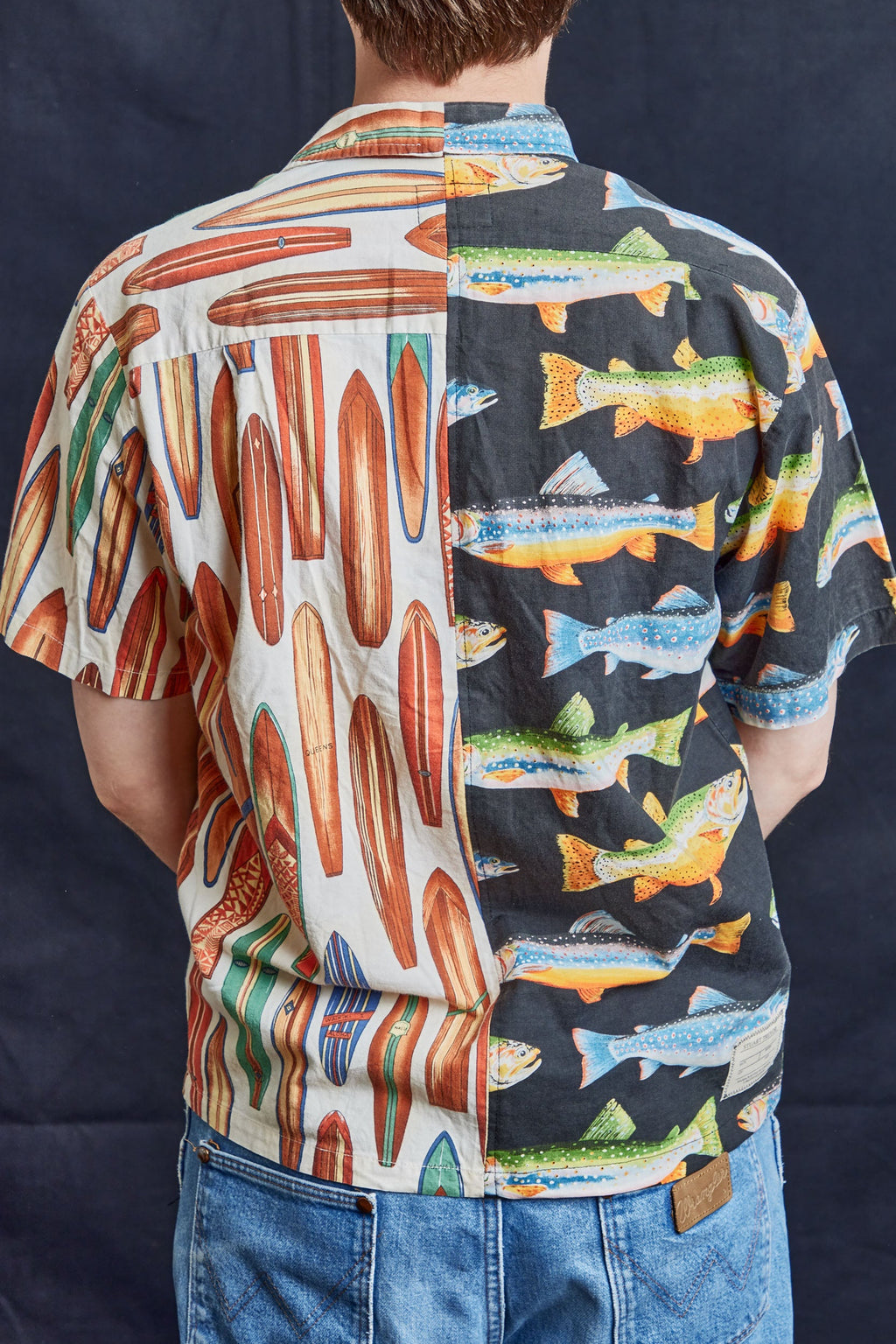 50/50 Hawaiian Shirt - Boards and Bass