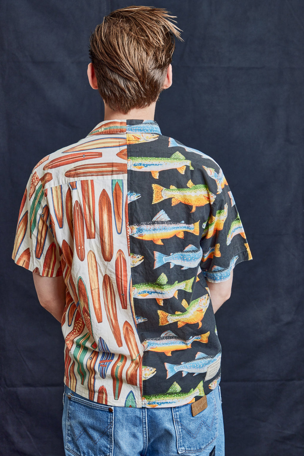 50/50 Hawaiian Shirt - Boards and Bass