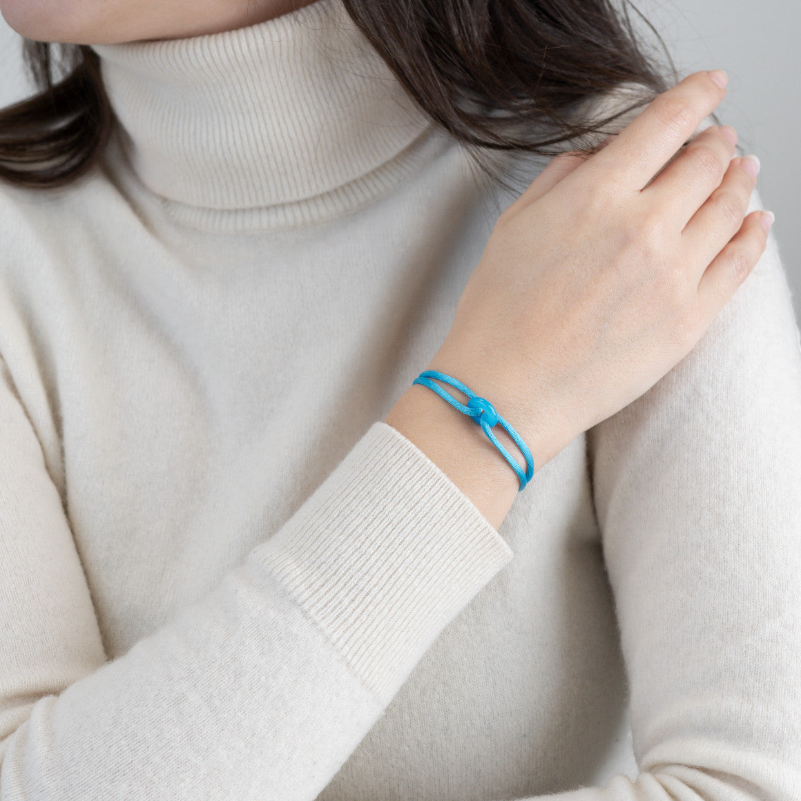 Blue Soho Cord Bracelet