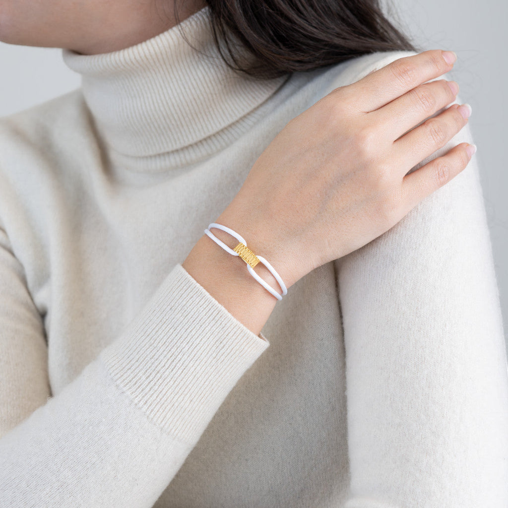 Golden Regent Cord Bracelet