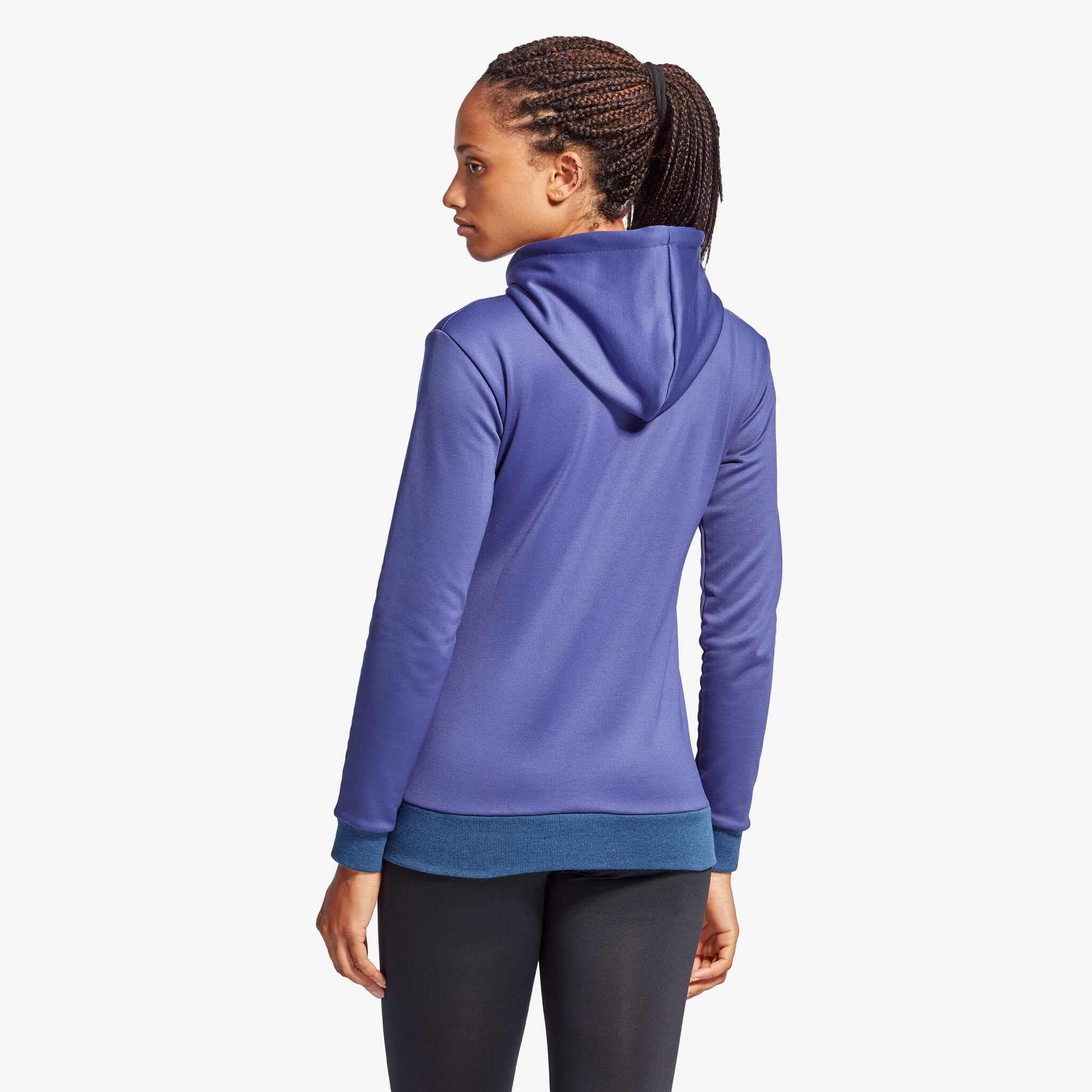 Women's Infrared Hoodie - Grey & Blue