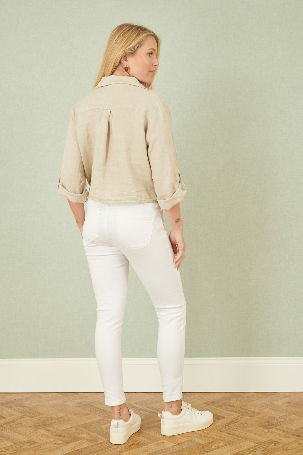 Yumi Stone Italian Linen Shirt