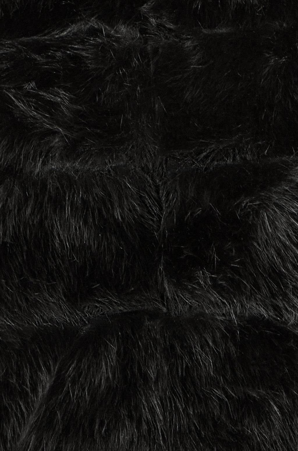Yumi Black Luxe Faur Fur Coat