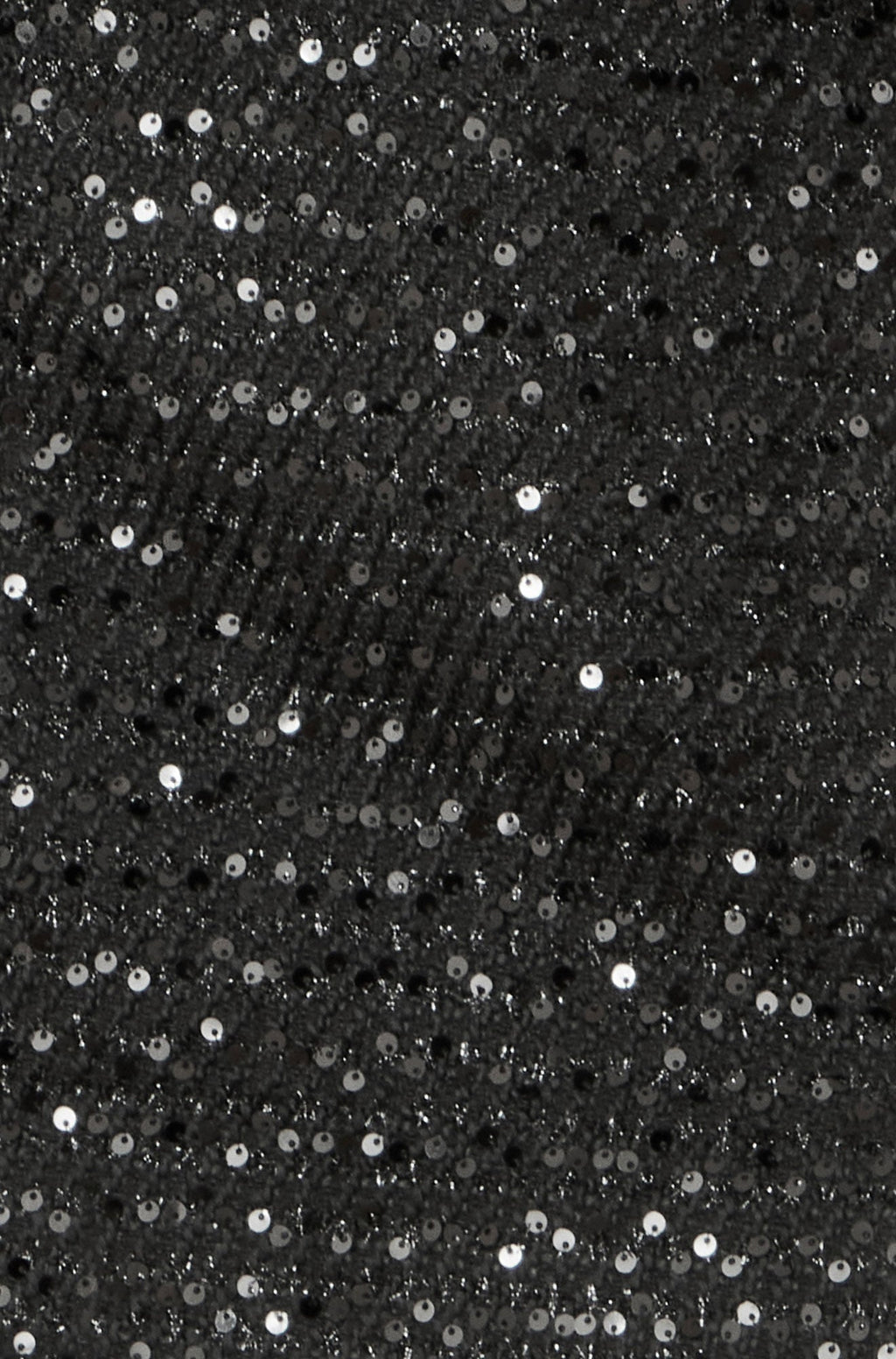 Yumi Black Boucle Sequin Mini Skirt