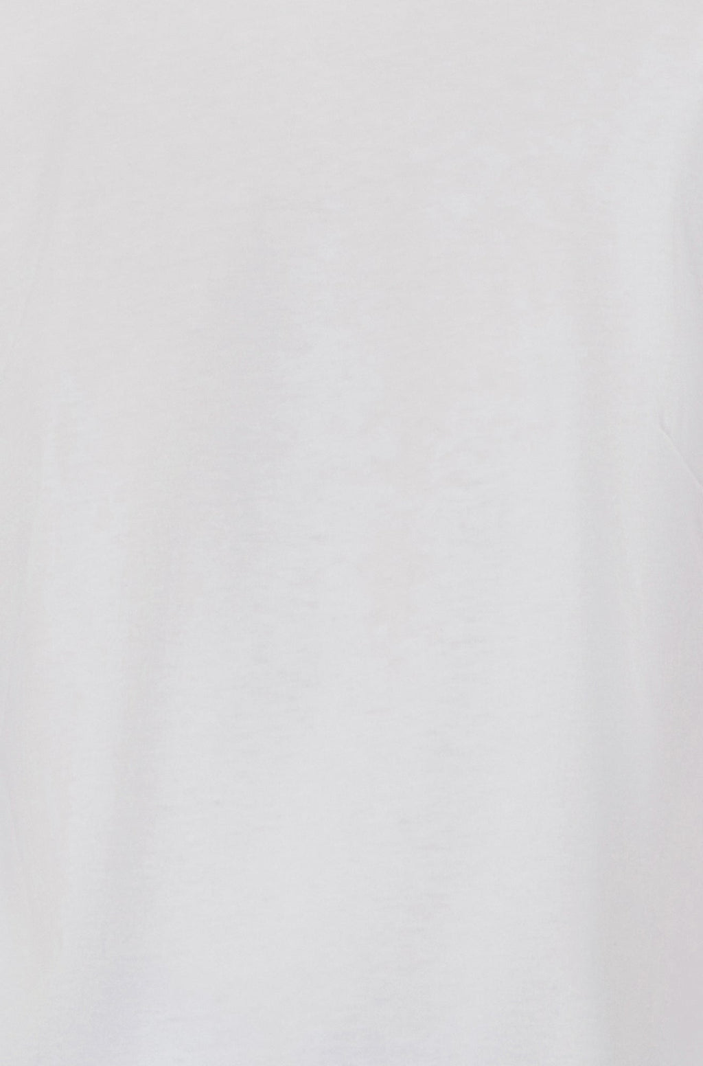 Yumi White Stretch Cotton Jersey Long Sleeve Top