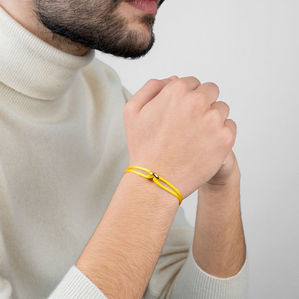 Golden Soho Cord Bracelet