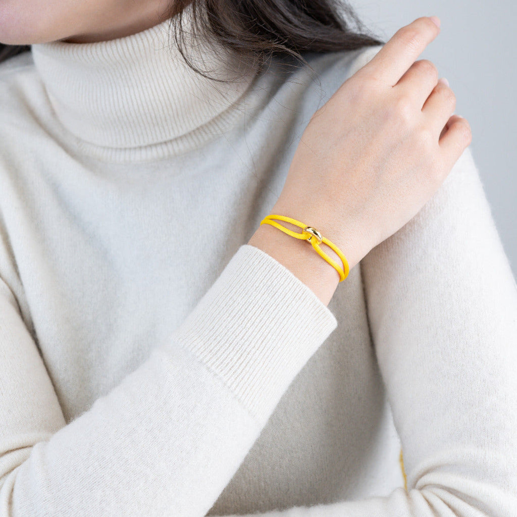 Golden Soho Cord Bracelet