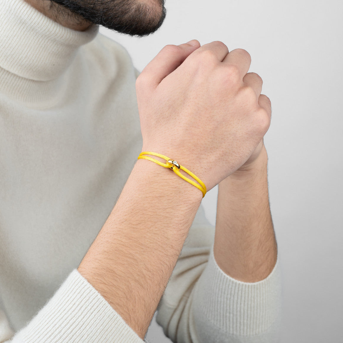 Golden Soho Diamond Cord Bracelet