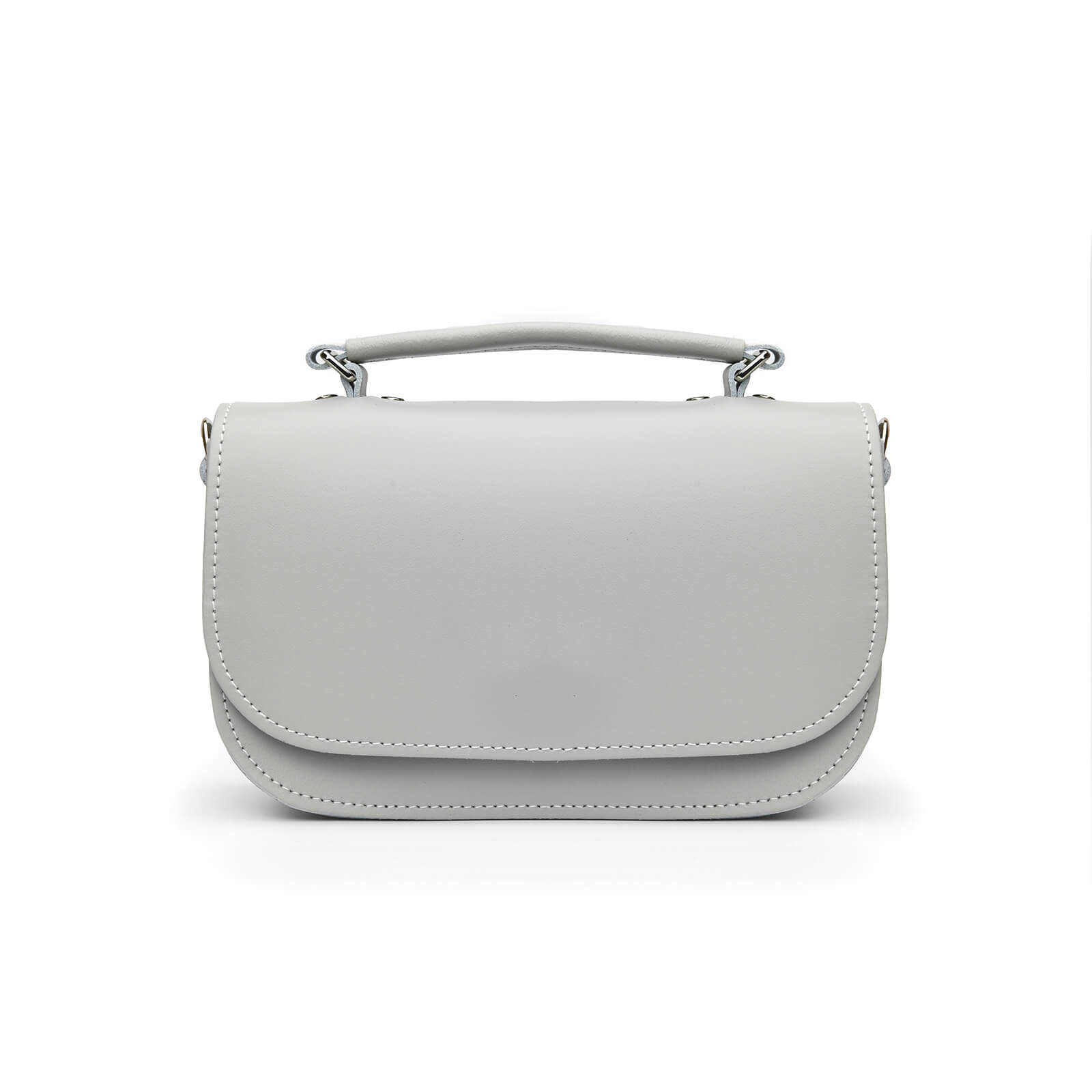 Aura Handmade Leather Bag - Ghost